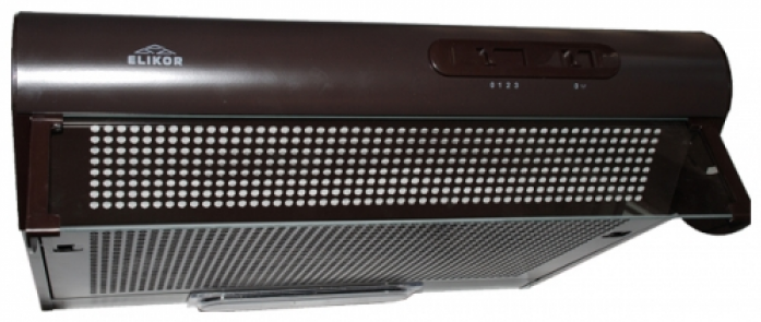 Вытяжка под шкаф Elikor Davoline 60П-290-ПЗЛ черная