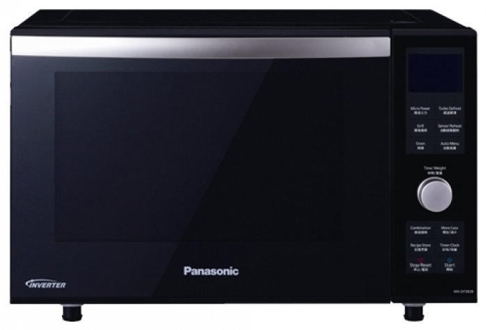 Микроволновая печь Panasonic NN-DF383BZPE черный/голубой