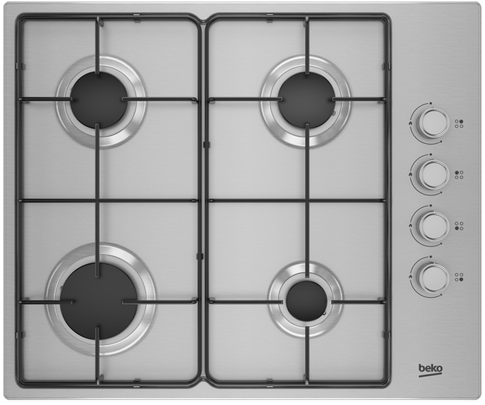 Газовая варочная поверхность Beko HIGG 641C3 SX 7754783861