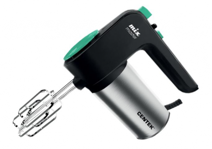 Миксер Centek Centek CT-1123 черный/сталь