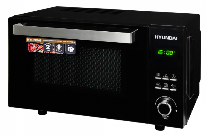 Микроволновая печь Hyundai HYM-D2073 черный/хром