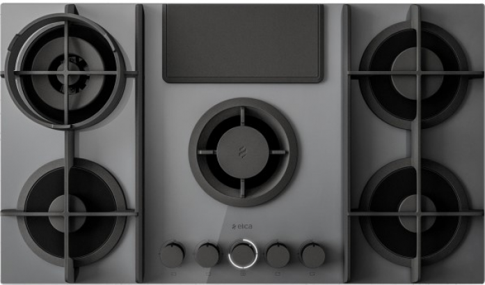 Варочная панель со встроенной вытяжкой Elica NIKOLATESLA FLAME GR/F/88