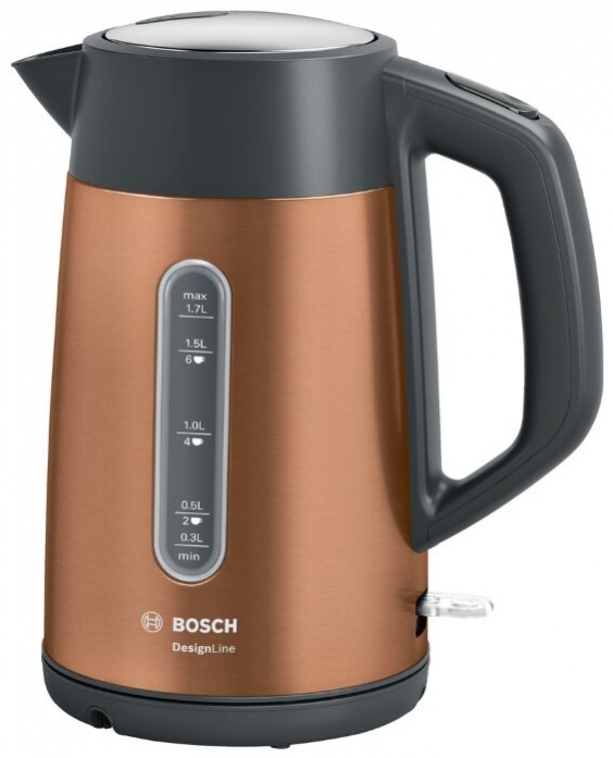 Чайник электрический Bosch TWK4P439 коричневый