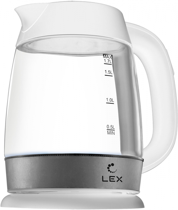 Чайник электрический Lex LX 30011-2 белый