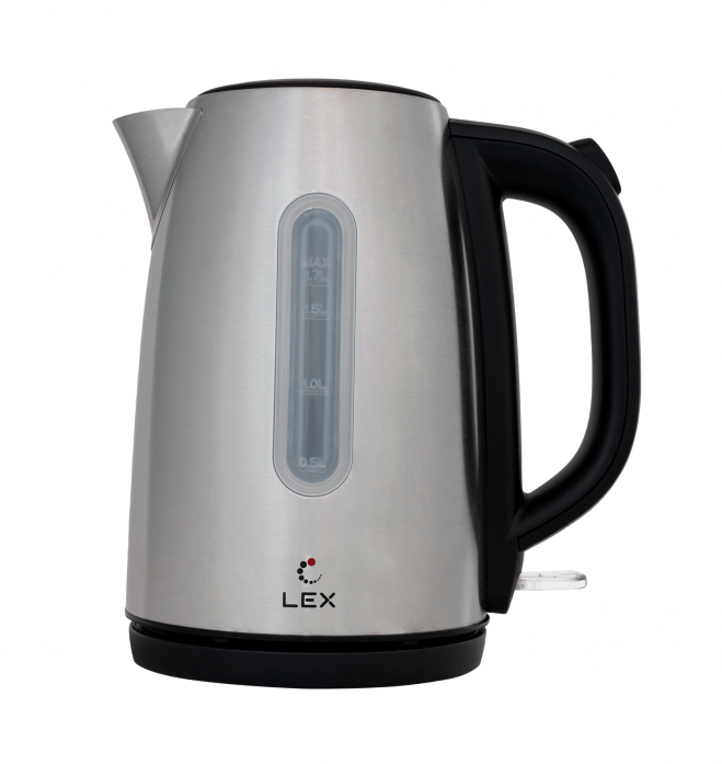Чайник электрический Lex LX 30017-1 брашированная сталь