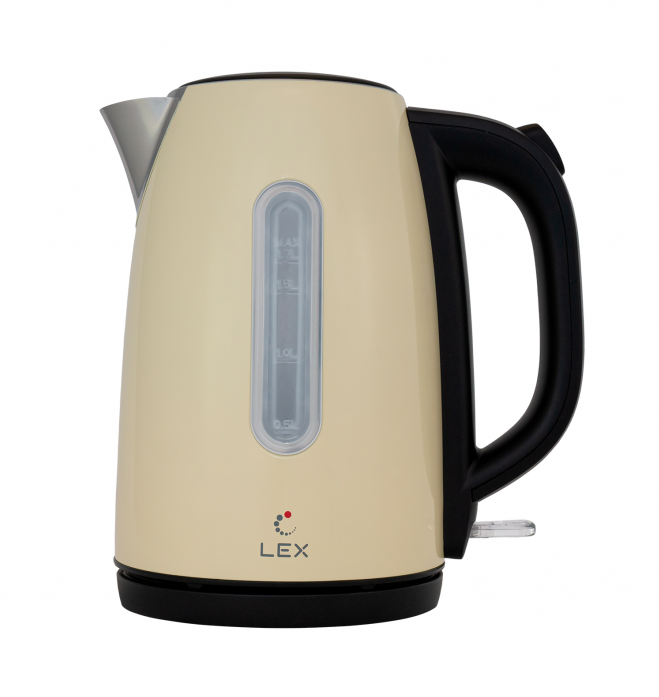 Чайник электрический Lex LX 30017-3 бежевый