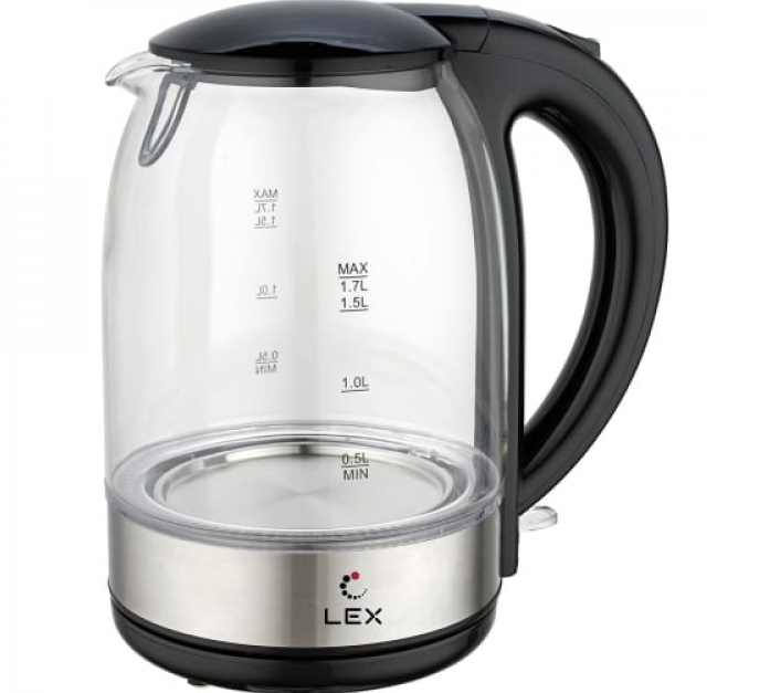 Чайник электрический Lex LXK 3005-1 черный