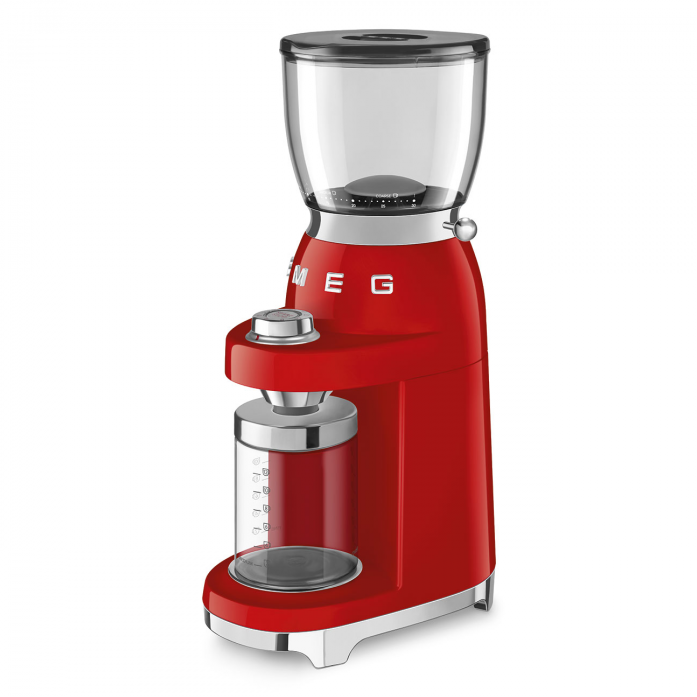 Кофемолка SMEG CGF11RDEU красный