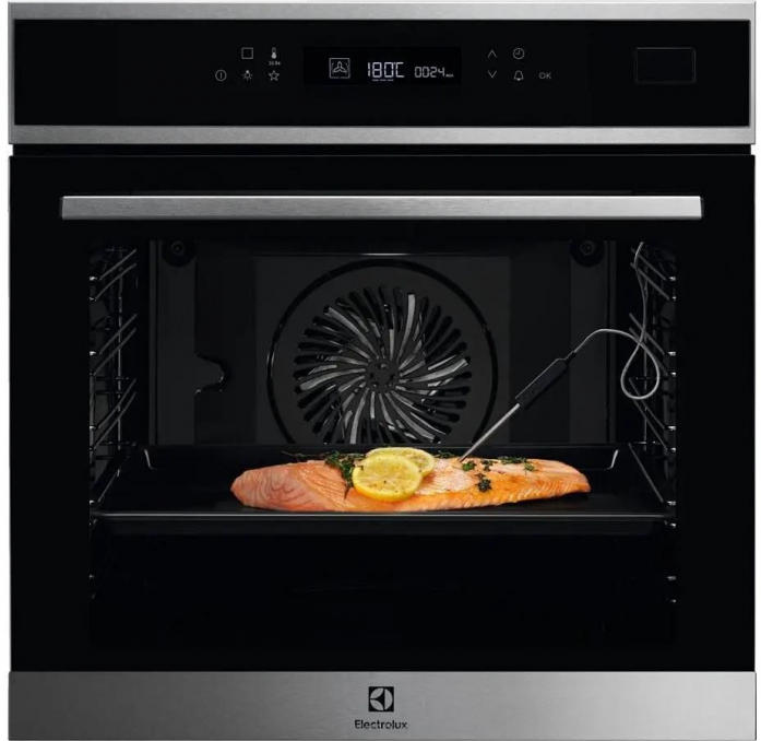 Духовой шкаф электрический Electrolux EOB7S31X серебристый/черный